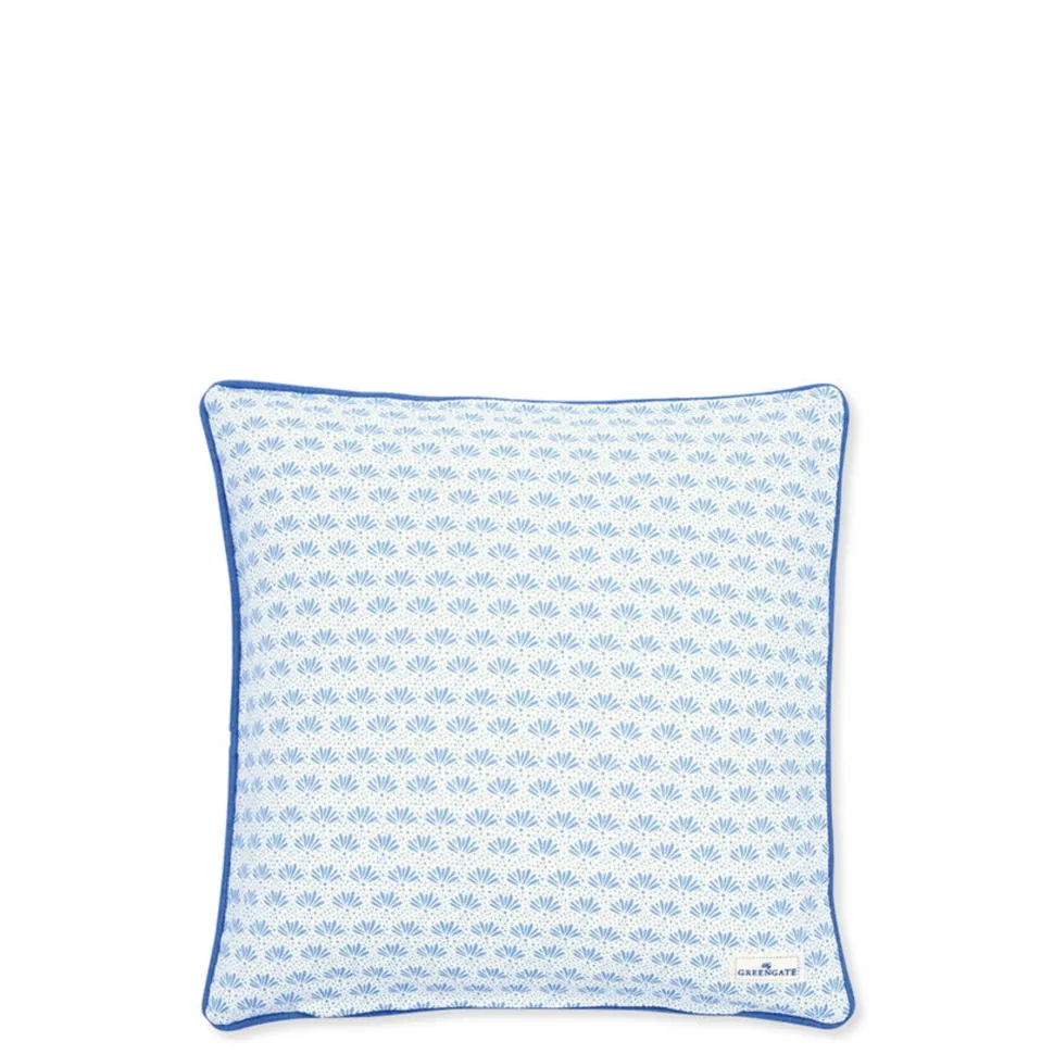 GreenGate Kissenbezug Kristel Blumenmuster blue