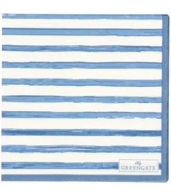 GreenGate Papierservietten Sally Blue Klein
