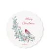 GreenGate Porzellan Untersetzer rund Leonora Merry Christmas