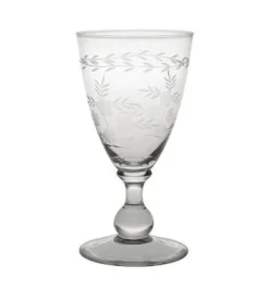 GreenGate Weinglas mit Schliff