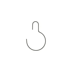 House Doctor Kleiderbügel Wire 3er Set rund