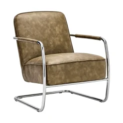 House Doctor Lounge-Sessel Comma, Kunstleder