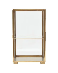 House Doctor Wandschrank Glass aus Messing