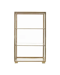 House Doctor Wandschrank Glass aus Messing