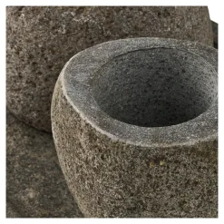 House Nordic Gara Badezimmer Waschbecken Set, Seifenspender, Becher