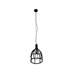 HSM Collection Hängelampe schwarz Metall