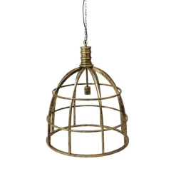 HSM Collection Hängelampe Gold Metall