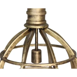 HSM Collection Hängelampe Gold Metall