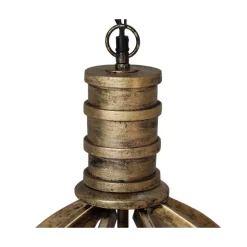 HSM Collection Hängelampe Gold Metall