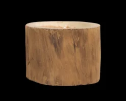 HSM Collection Naturholz Kerze Teak