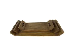 HSM Collection Servierbretter Mangoholz 3er-Set