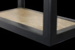 HSM Collection Wandregal Levels aus Mangoholz und Eisen