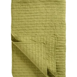 IB Laursen Baumwoll-Quilt mit Kreuzstichen