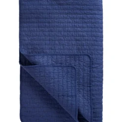 IB Laursen Baumwoll-Quilt mit Kreuzstichen