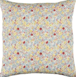 IB Laursen Blumiger Kissenbezug aus Baumwolle quadratisch