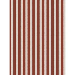 IB Laursen Geschenkpapier Papierrolle mit Streifen Textil-Look