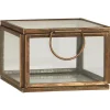 IB Laursen Glasbox mit Metallrahmen