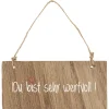 IB Laursen Holzschild Du bist sehr wertvoll