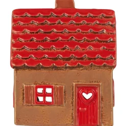 IB Laursen Keramikhaus Lichthaus Stillenat rotes Dach klein