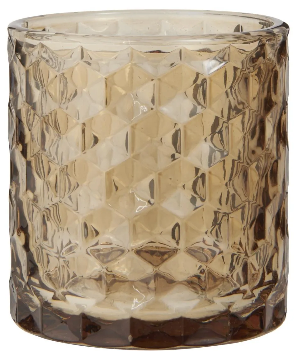 IB Laursen Kerzenhalter für Teelicht farbig Glas