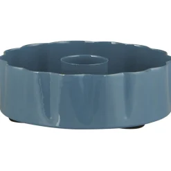 IB Laursen Kerzenhalter für Stabkerze gewellte Kante