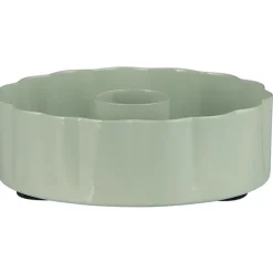 IB Laursen Kerzenhalter für Stabkerze gewellte Kante