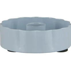 IB Laursen Kerzenhalter für Stabkerze gewellte Kante