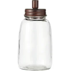 IB Laursen Kerzenhalter für dünne Kerzen mit Metalldeckel