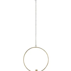 IB Laursen Kerzenhalter Kreis zum Aufhängen mit Kette für Stabkerze