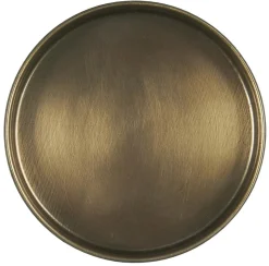 IB Laursen Kerzentablett aus Metall mit Kante