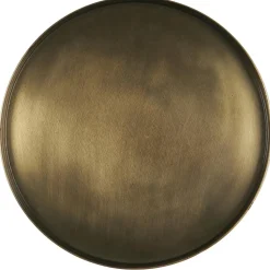 IB Laursen Kerzentablett aus Metall mit Kante