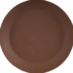 IB Laursen Kerzentablett antikbraun, rund