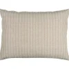 IB Laursen Kissenbezug rechteckig mit dünnen beigen Streifen