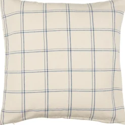 IB Laursen Kissenbezug Theodor natur mit Karomuster