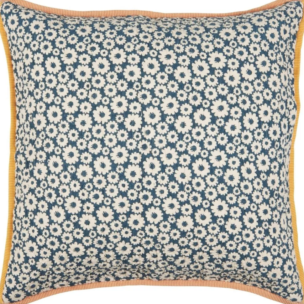 IB Laursen Kissenbezug Vigga mit Druck doppelt gewebt