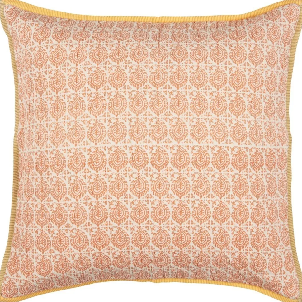 IB Laursen Kissenbezug Vigga mit Druck doppelt gewebt