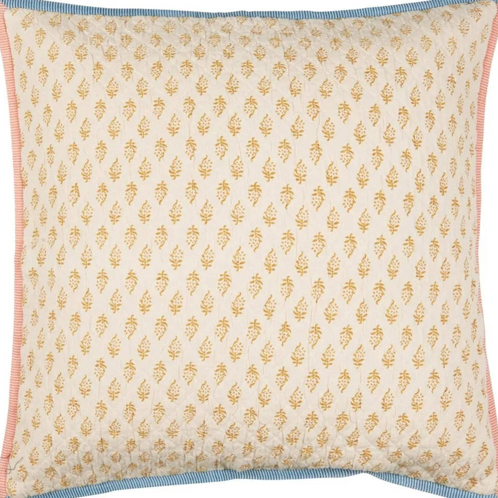 IB Laursen Kissenbezug Vigga mit Druck doppelt gewebt