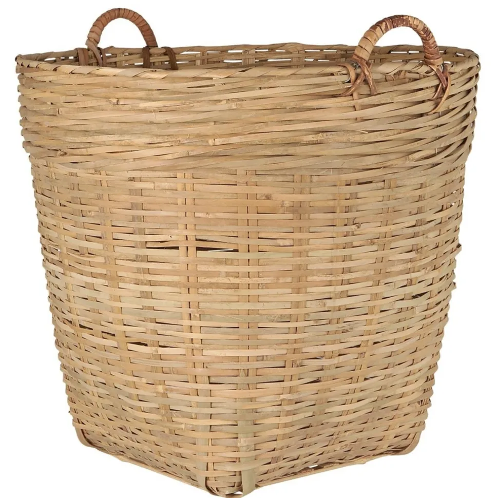 IB Laursen Korb aus Bambus mit Henkeln