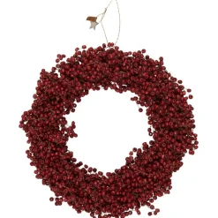 IB Laursen Kranz mit Holzperlen handgefertigt