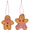 IB Laursen Lebkuchenpärchen Aufhänger aus Filz