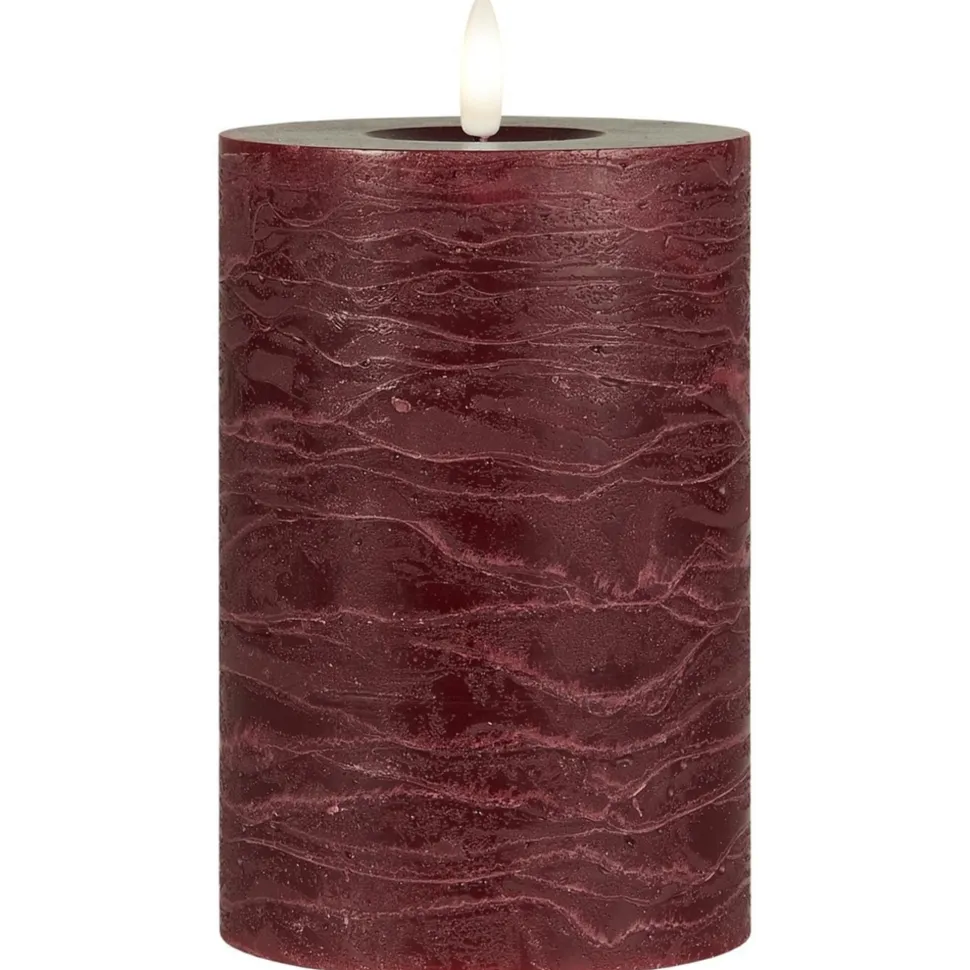 IB Laursen LED-Stumpenkerze mit warmer Flamme