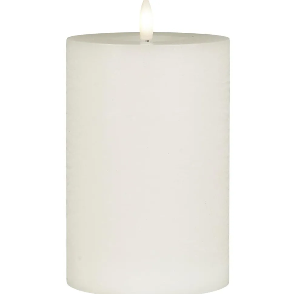 IB Laursen LED-Stumpenkerze mit warmer Flamme