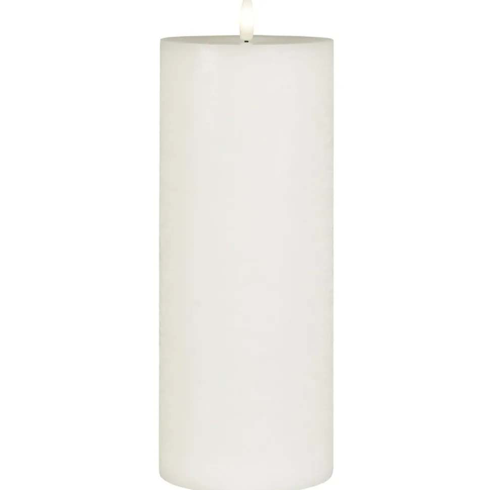 IB Laursen LED-Stumpenkerze mit warmer Flamme