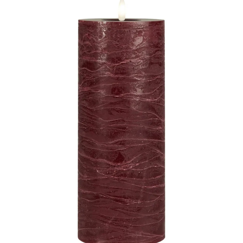 IB Laursen LED-Stumpenkerze mit warmer Flamme