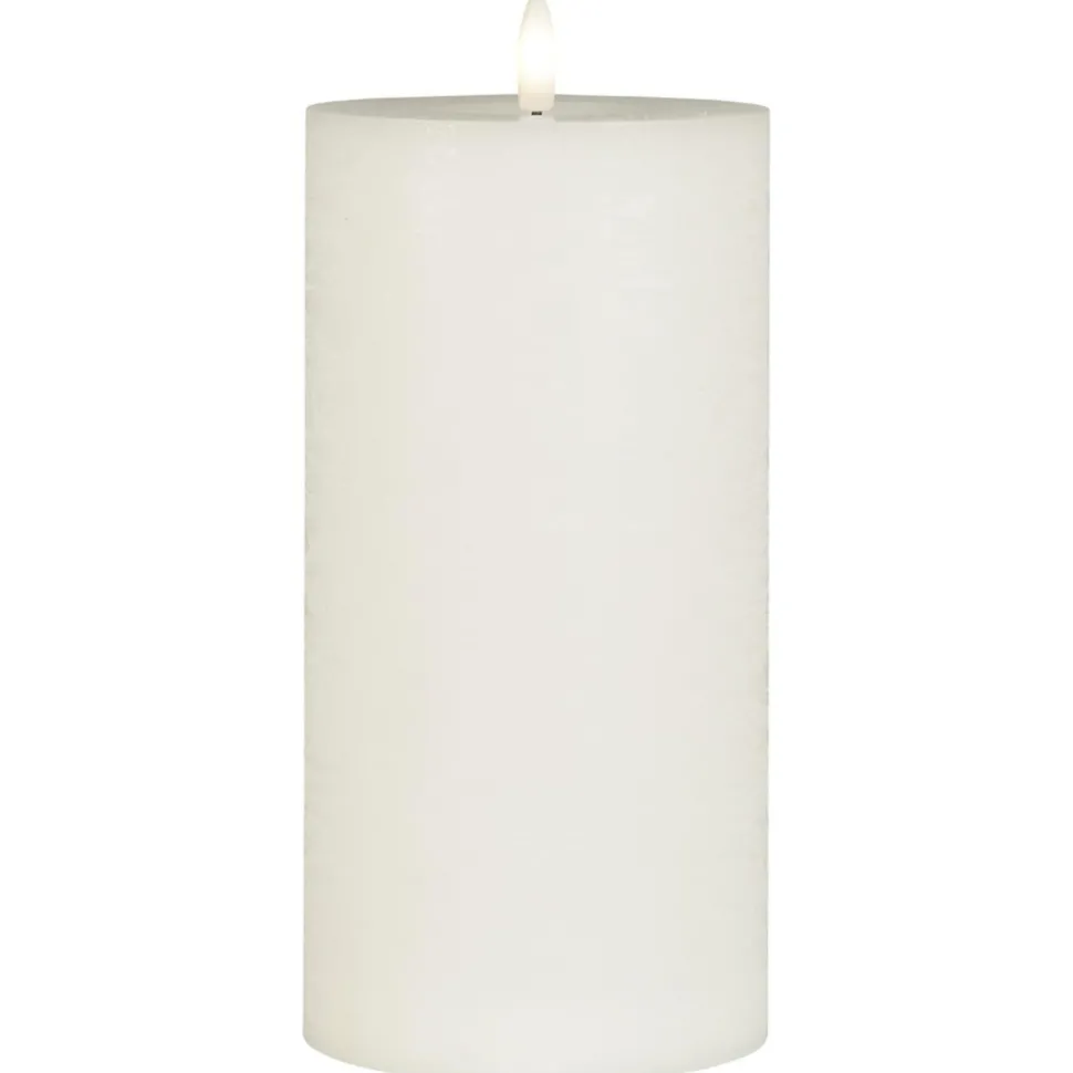 IB Laursen LED-Stumpenkerze mit warmer Flamme