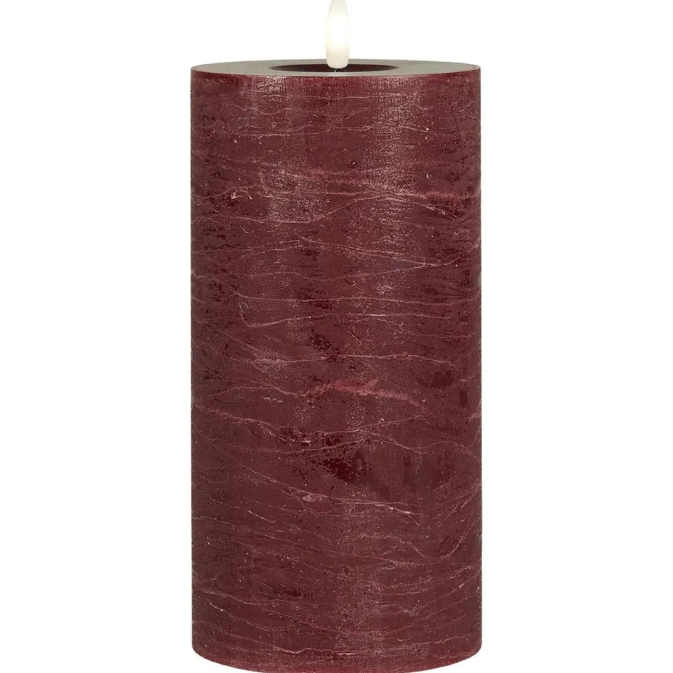 IB Laursen LED-Stumpenkerze mit warmer Flamme