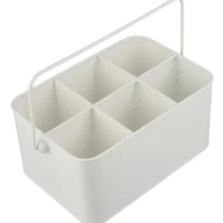 IB Laursen Metall Kiste mit 6 Fächern und Griff