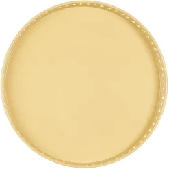 IB Laursen Metall Tablett mit gemusterter Kante