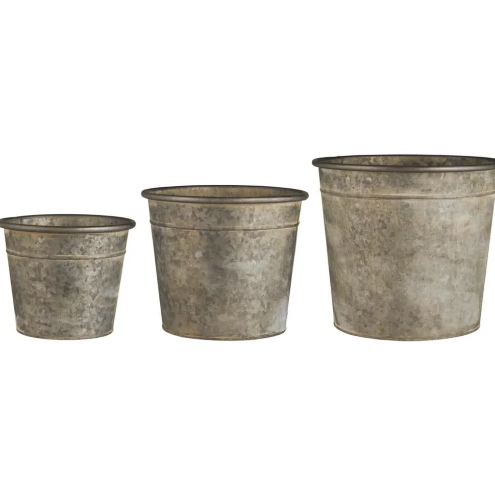 IB Laursen Metall Töpfe 3er Set Urban Garden