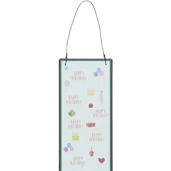 IB Laursen Metallschild Happy Birthday